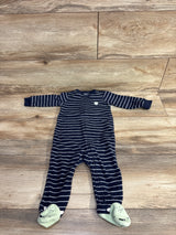 Carter's Striped Monster Blanket Sleeper Navy sz 9m