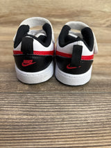 Nike Court Borough Low 2 TD 'White University Red' Sneakers sz 4c