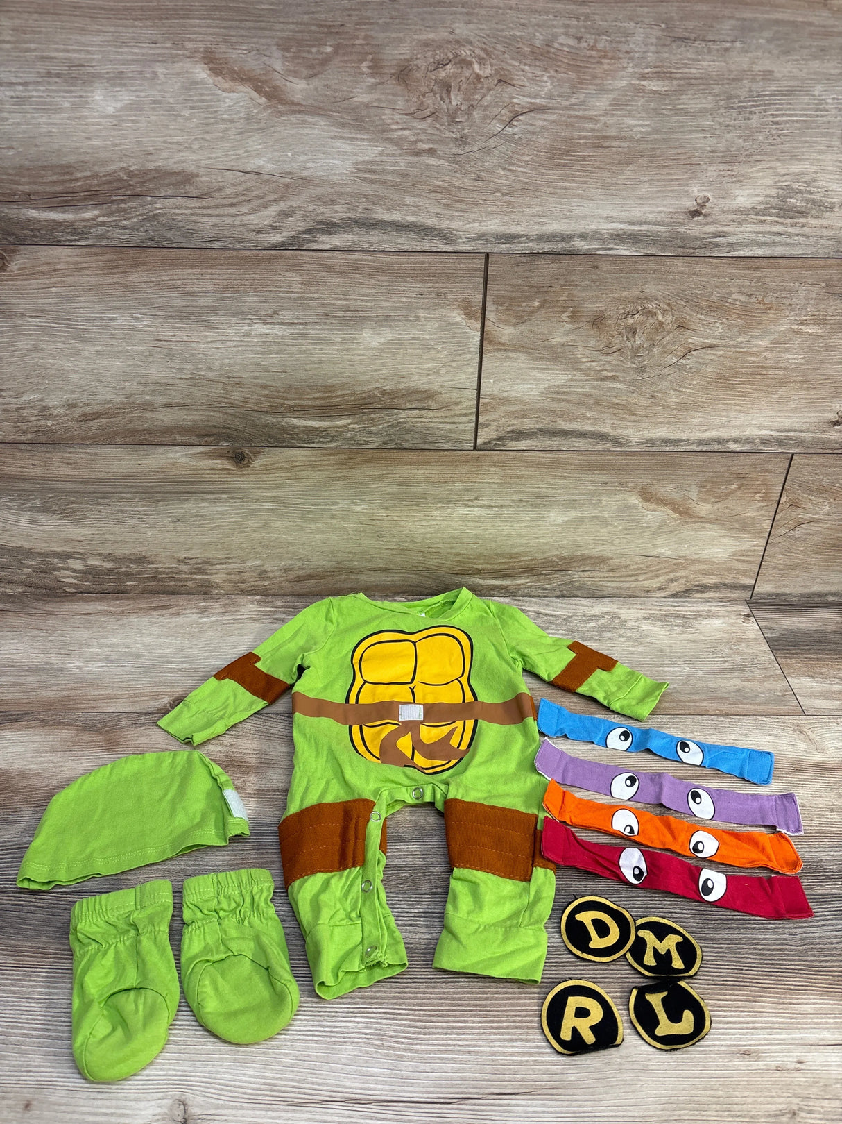 Rubies Nickelodeon Teenage Mutant Ninja Turtle Set Green sz 0-6m - Me n Mommy To Be