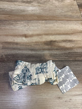 NEW Kate Quinn Stretchy Bow Headband in Blue Barn sz 0-6m