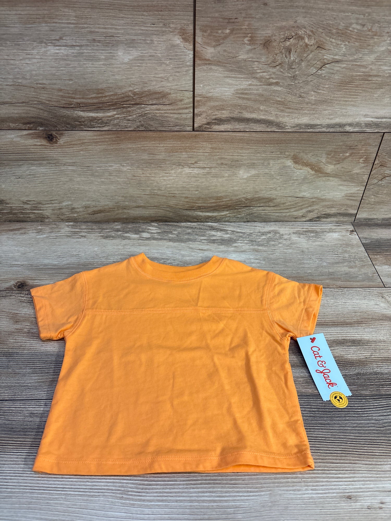 NEW Cat & Jack Shirt Orange sz 12m