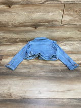 Vince Camuto Cropped Denim Jacket Blue sz 3T