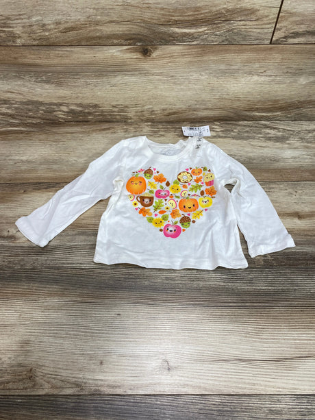 NEW Children's Place Ivory Fall Heart sz 12-18m - Me n Mommy To Be