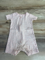 Carter's Floral Shortie Sleeper Pink sz 12m