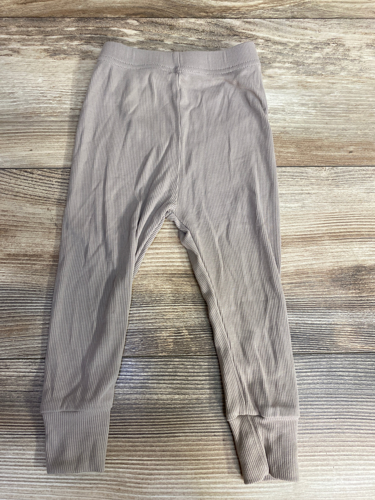 Little Bipsy Ribbed Pull On Pants Taupe sz 18-24m