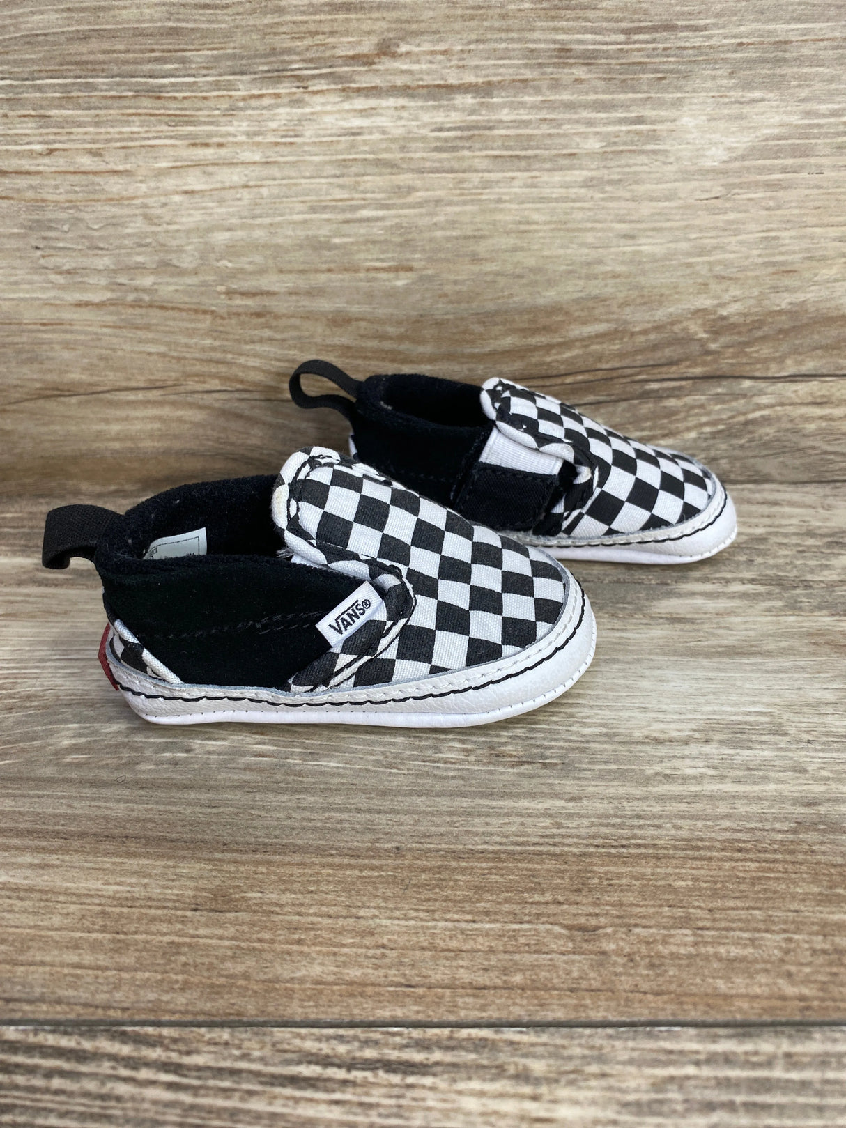 Vans Infant Slip-On V Crib Checkerboard sz 2c