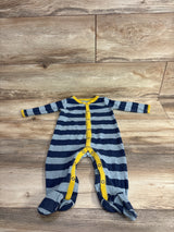 Carter's Striped Sleeper Blue sz 9m