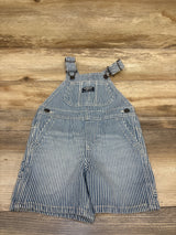 Oshkosh Striped Shortalls Blue sz 18m