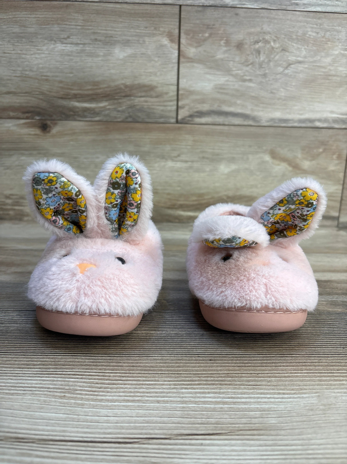 Saeaby Plush Rabbit Slippers Pink sz 11c