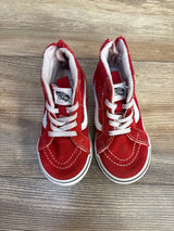 Vans Sk8-Hi Zip Shoe Red sz 8.5 - Me n Mommy To Be
