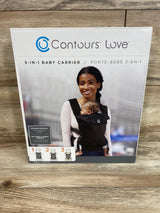 Contours Love 3-in-1 Baby Carrier Mesh Black