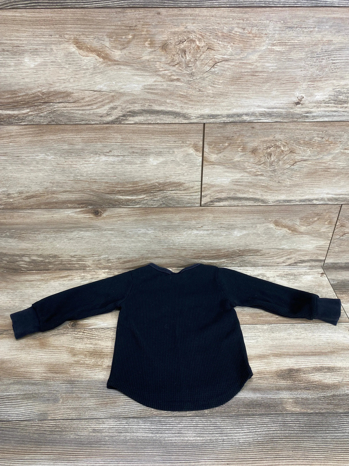 Little Bipsy Thermal Pocket Shirt Black sz 18-24m