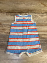 Carter's Striped Tank Romper Grey sz 18m