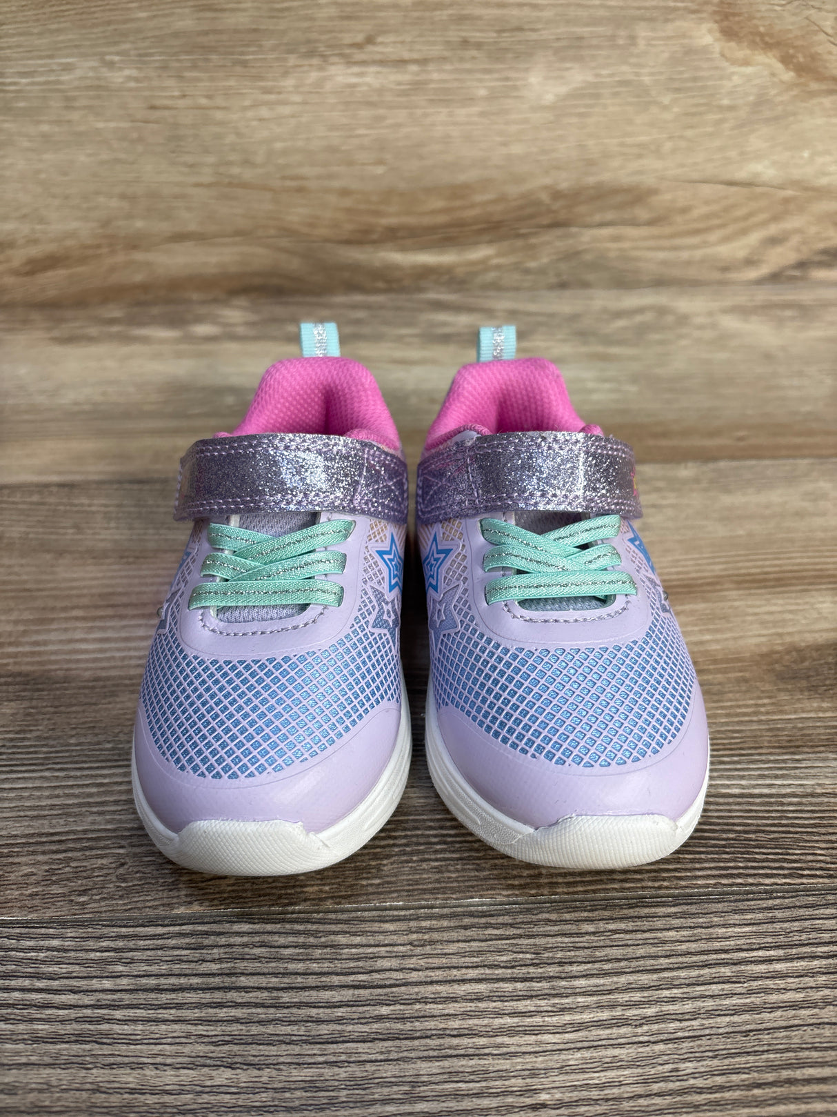 Athletic Works Light-Up Star Sneakers, Purple sz 7c