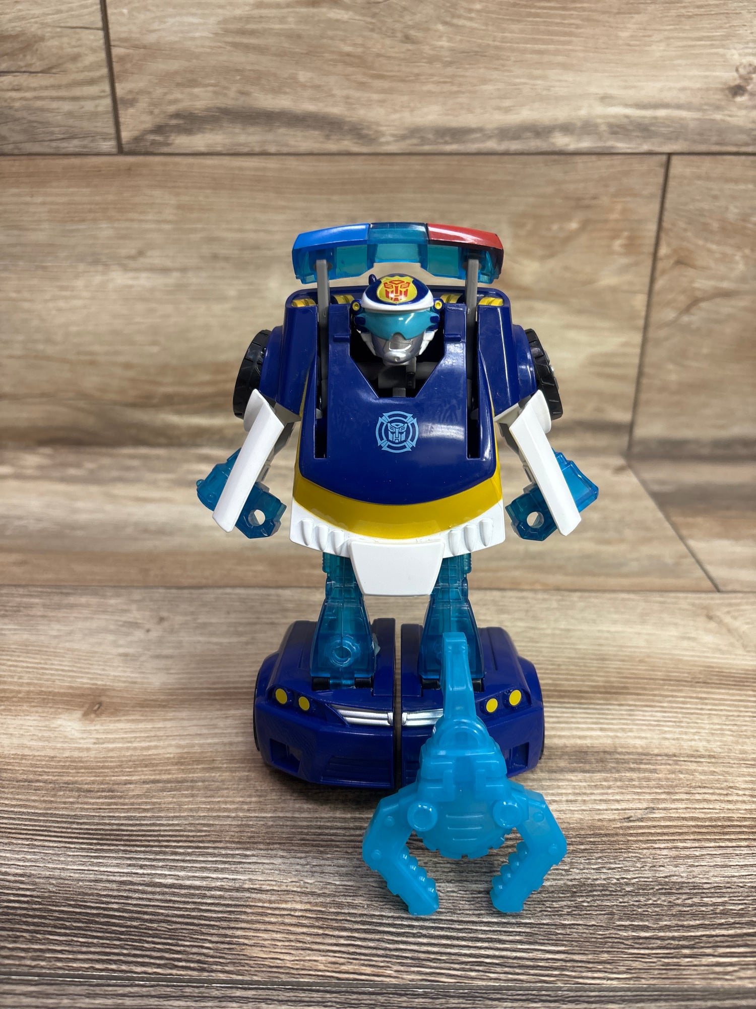 Transformers Playskool Heroes Rescue Bots Energize Chase The Police-Bot