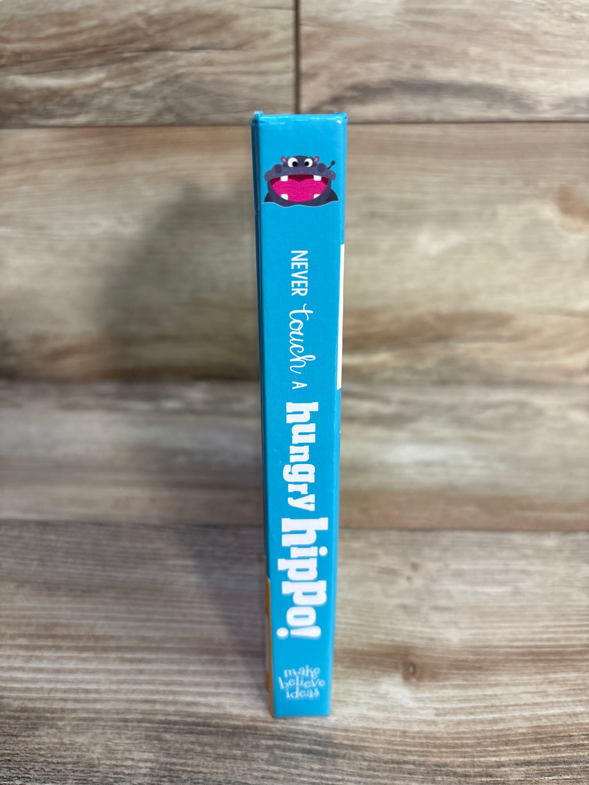 Never Touch a Hungry Hippo! Touch-and-Feel Board Book