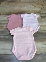 Little & Loved 3pk Bodysuits Pink sz 3-6m