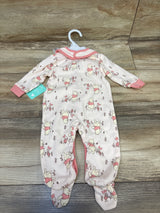 NEW Disney Baby 2pc Winnie The Pooh Snap Sleeper & Bib Set Pink sz 0/3m
