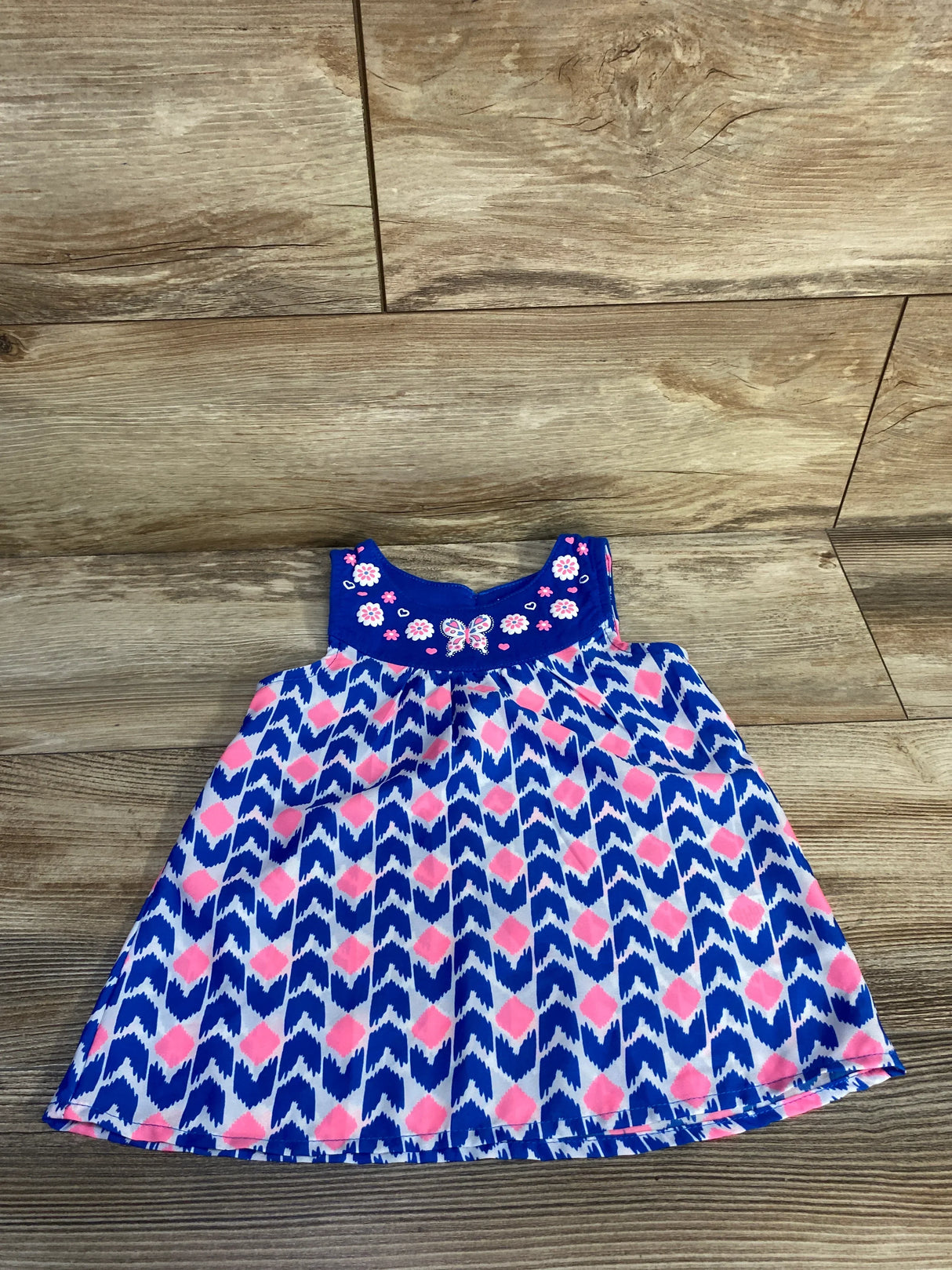 Healthtex Butterfly Shirt Blue sz 3T