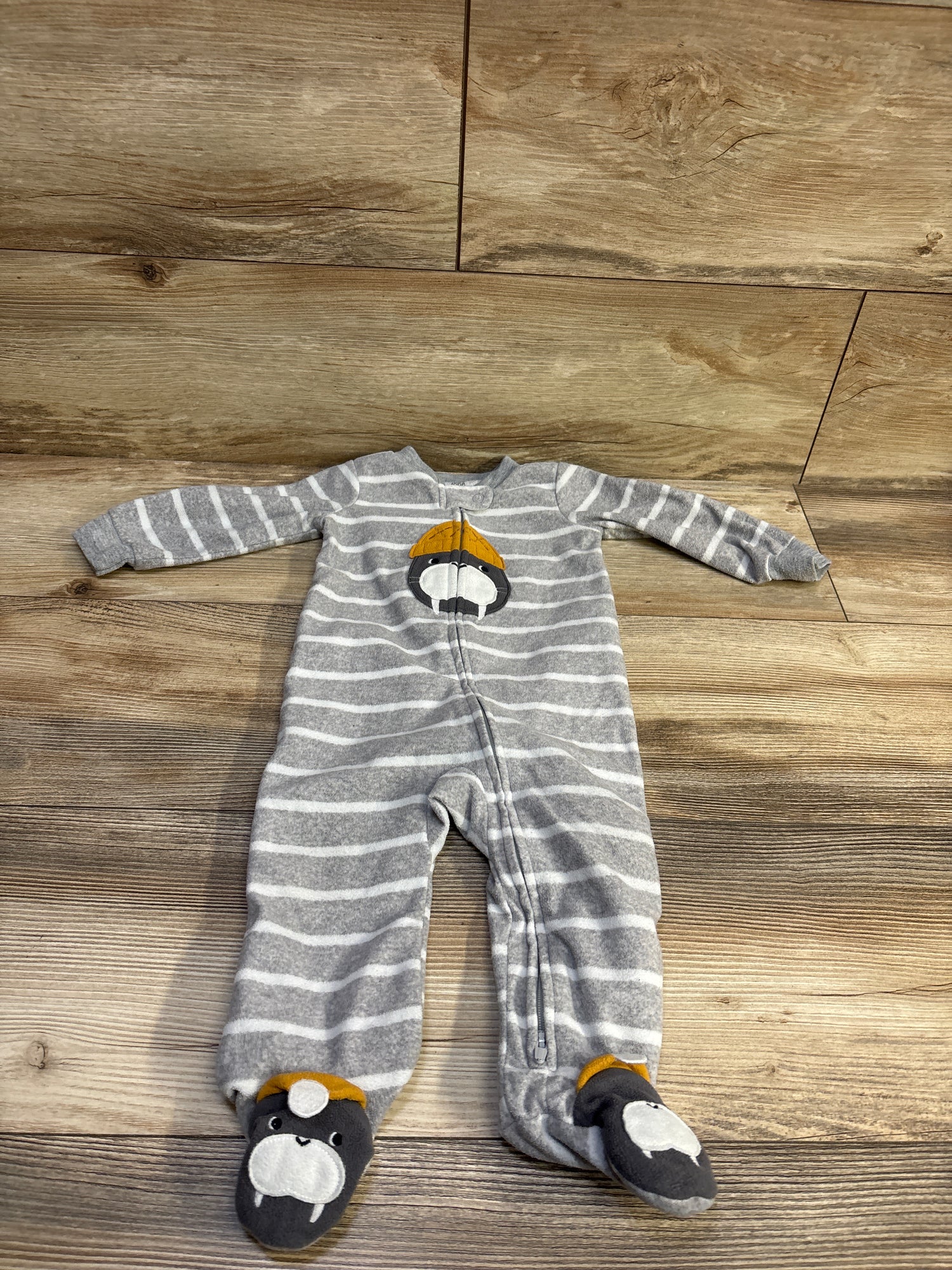 Just One You Blanket Sleeper Grey sz 9m
