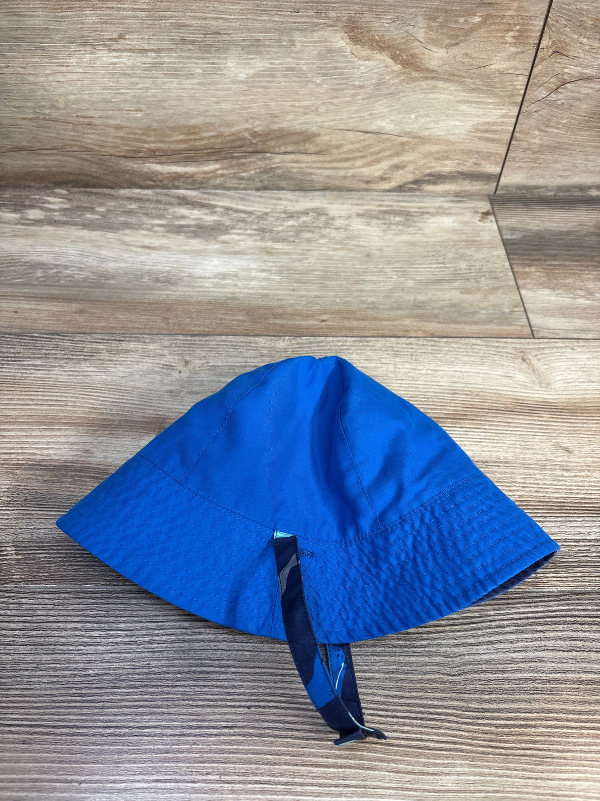 Cat & Jack Reversible Whale Bucket Hat Blue sz 6-12m
