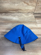 Cat & Jack Reversible Whale Bucket Hat Blue sz 6-12m