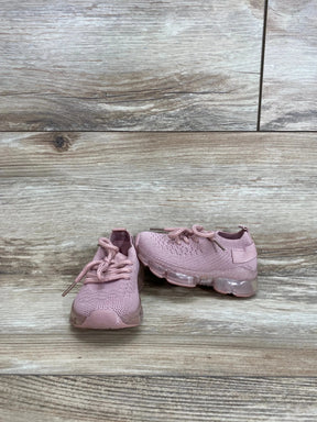Girls Air Bubble Cushion Knit Sneakers Blush Pink Sz 4c - Me n Mommy To Be