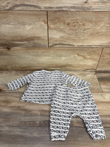 Cat & Jack 2pc Xo Print Shirt & Bottoms Set White sz 0-3m