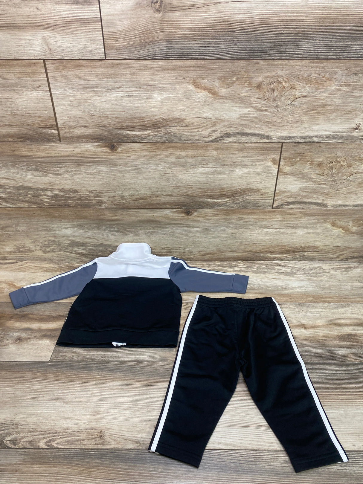 Adidas 2pc Tracksuit Set Black sz 9m