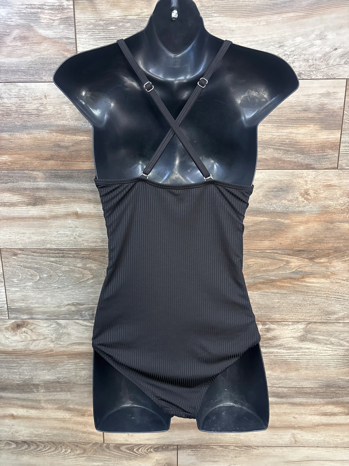 Summer Mae Henley Crossback Swimsuit Black sz Small - Me n Mommy To Be