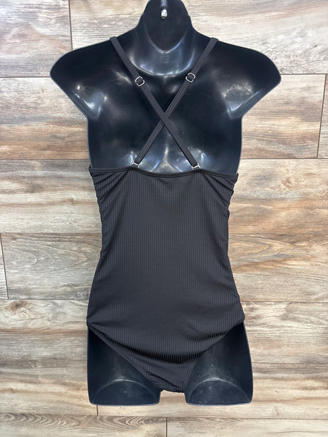 Summer Mae Henley Crossback Swimsuit Black sz Small - Me n Mommy To Be