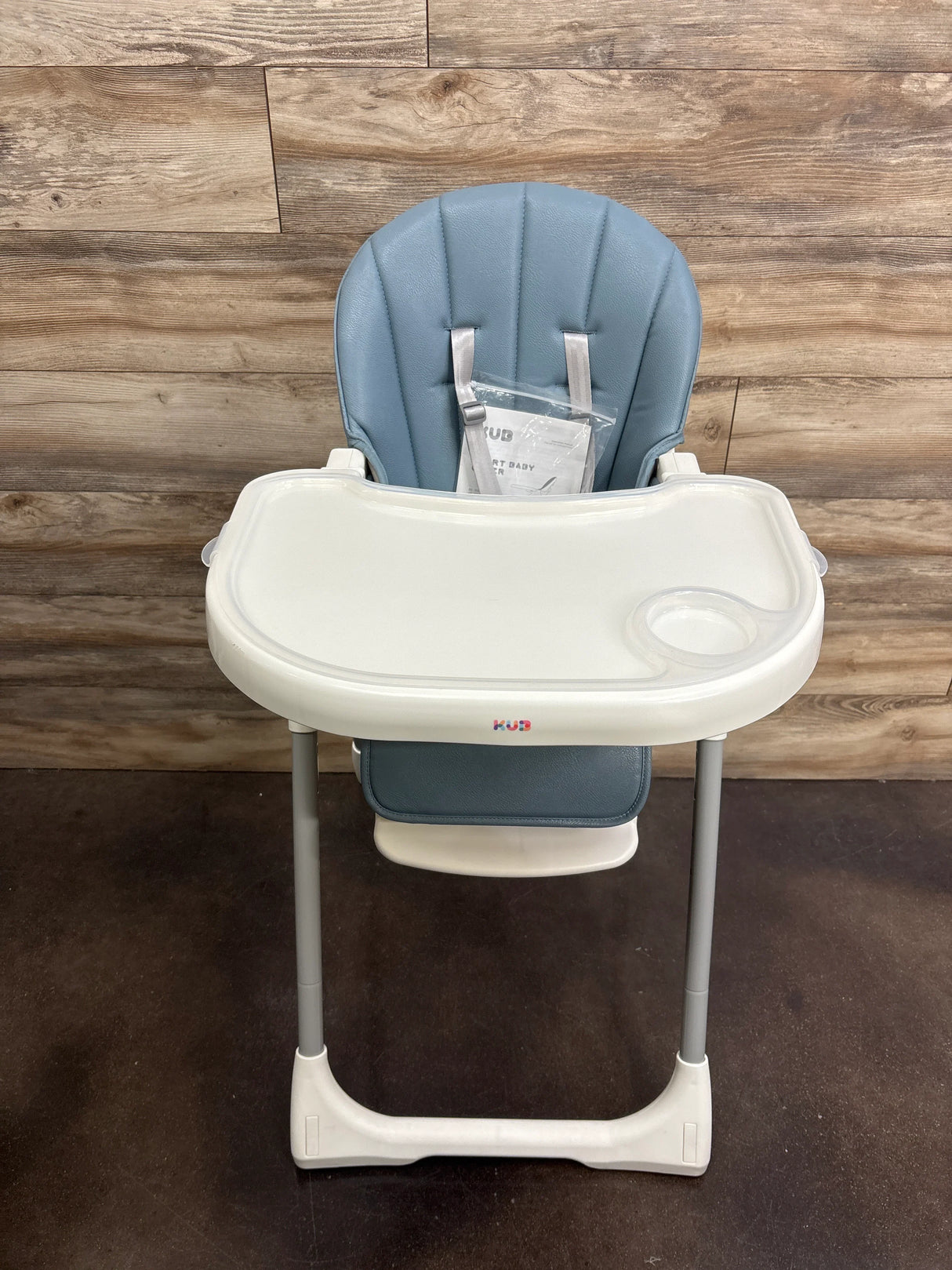 KÜB 3-in-1 Foldable Baby High Chair in Blue