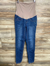 Indigo Blue Full Panel Jeans Blue  sz XS