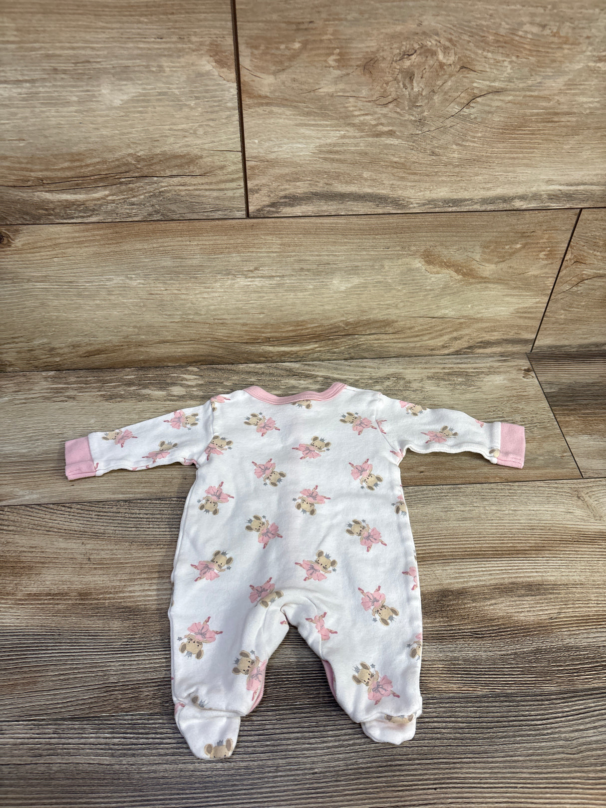 Rock a Bye Baby Boutique Snap Sleeper White sz Newborn