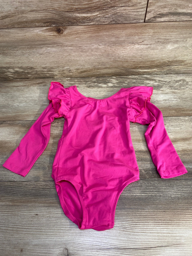 Mila & Rose Flutter Sleeve Leotard Pink sz 3T - Me n Mommy To Be