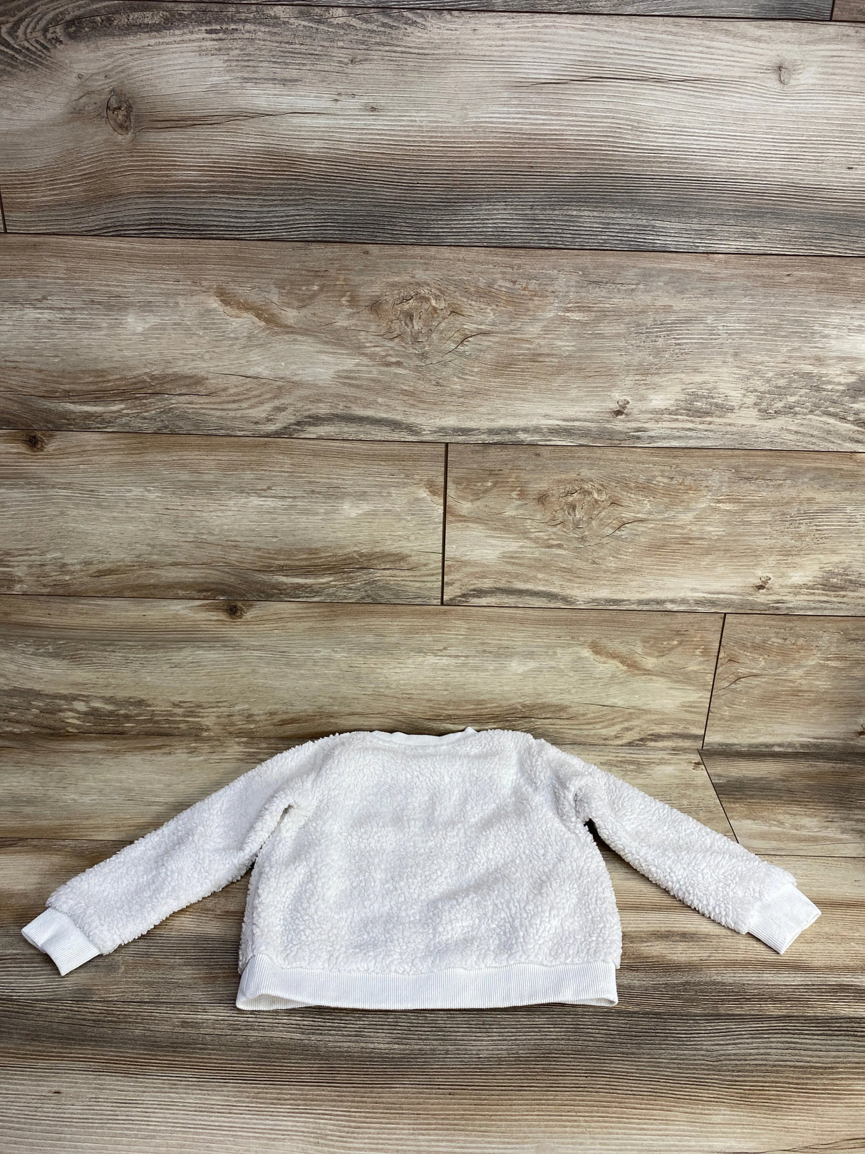 Losan Sherpa Sweatshirt White sz 4T