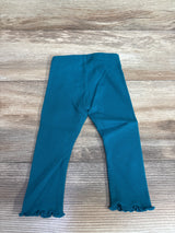 NEW Okie Dokie Ribbed Teal Leggings sz 6m