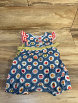 Matilda Jane Teachers Pet Romper Blue sz 12-18m