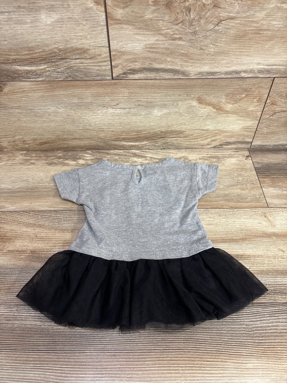 NHL Golden Knights Tulle Peplum Shirt Grey sz 18m