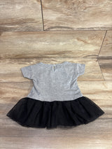 NHL Golden Knights Tulle Peplum Shirt Grey sz 18m