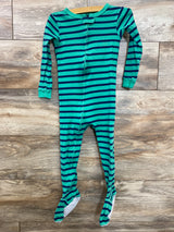 Carter's Striped Sleeper Green sz 3T