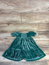 Carter's Velvet Dress Green sz 4T