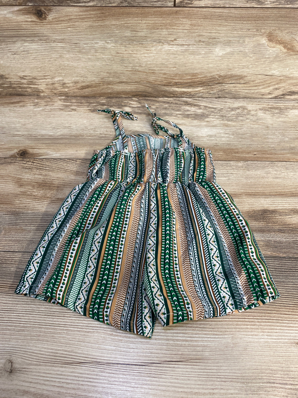 Shein Sleeveless Romper Green sz 12-18m