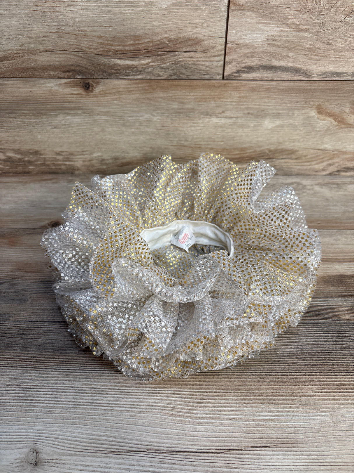 So Dorabble Gold Polka Dot Tutu Skirt Gold sz 0-6m