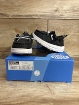 NEW LilDude by Hey Dude Slip On Core Sneakers Black sz 2c