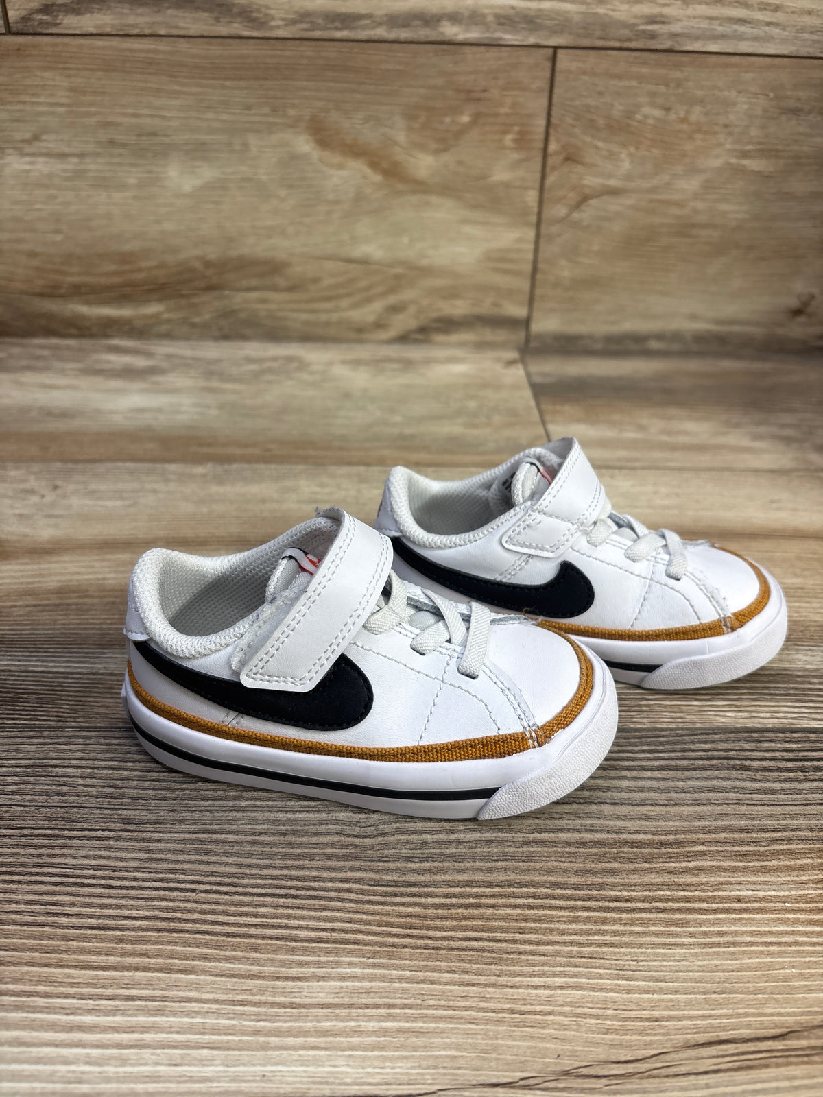 Nike Court Legacy TD 'White Desert Ochre' Sneakers sz 6c