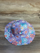 UV Skinz Reversible Bucket Hat Floral/Striped sz 5T