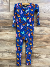 Birdie Bean Bruce Convertible Romper Blue sz 2T - Me n Mommy To Be