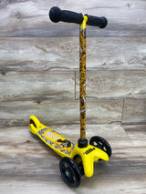 Tonka 3 Wheel Tilt and Turn Kick Scooter  with Rear Foot Brakes, Yellow