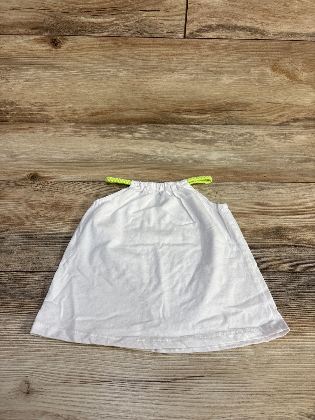 Okie Dokie Braided Strap Top White sz 24m - Me n Mommy To Be